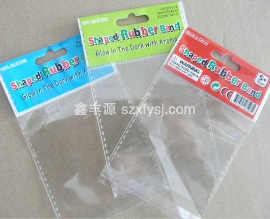 硅膠橡皮筋包裝OPP膠袋