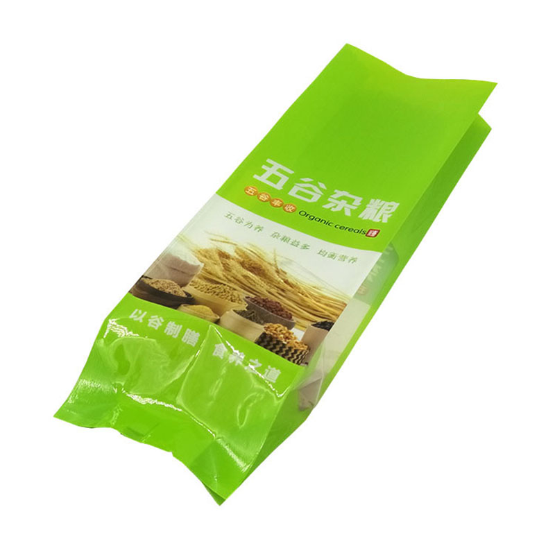 五谷雜糧風琴袋 中封袋 綠色食品包裝袋